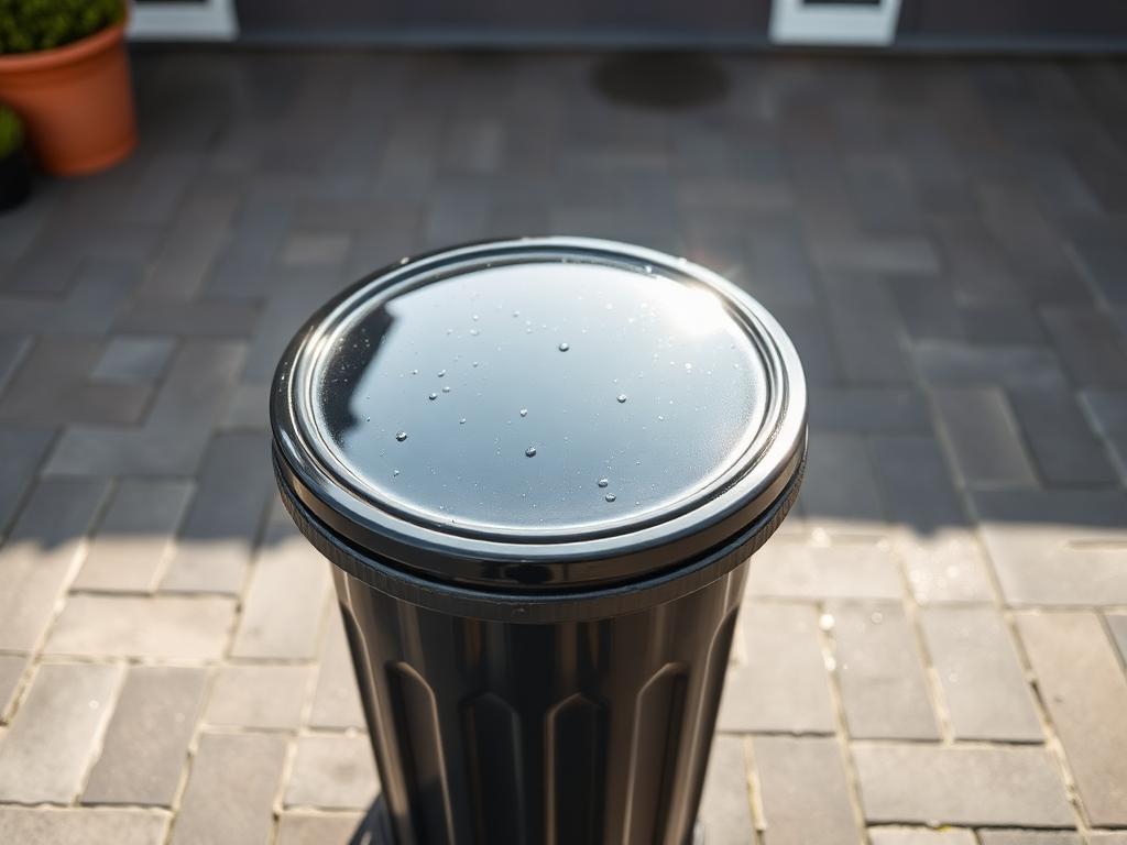 Trash Cans after