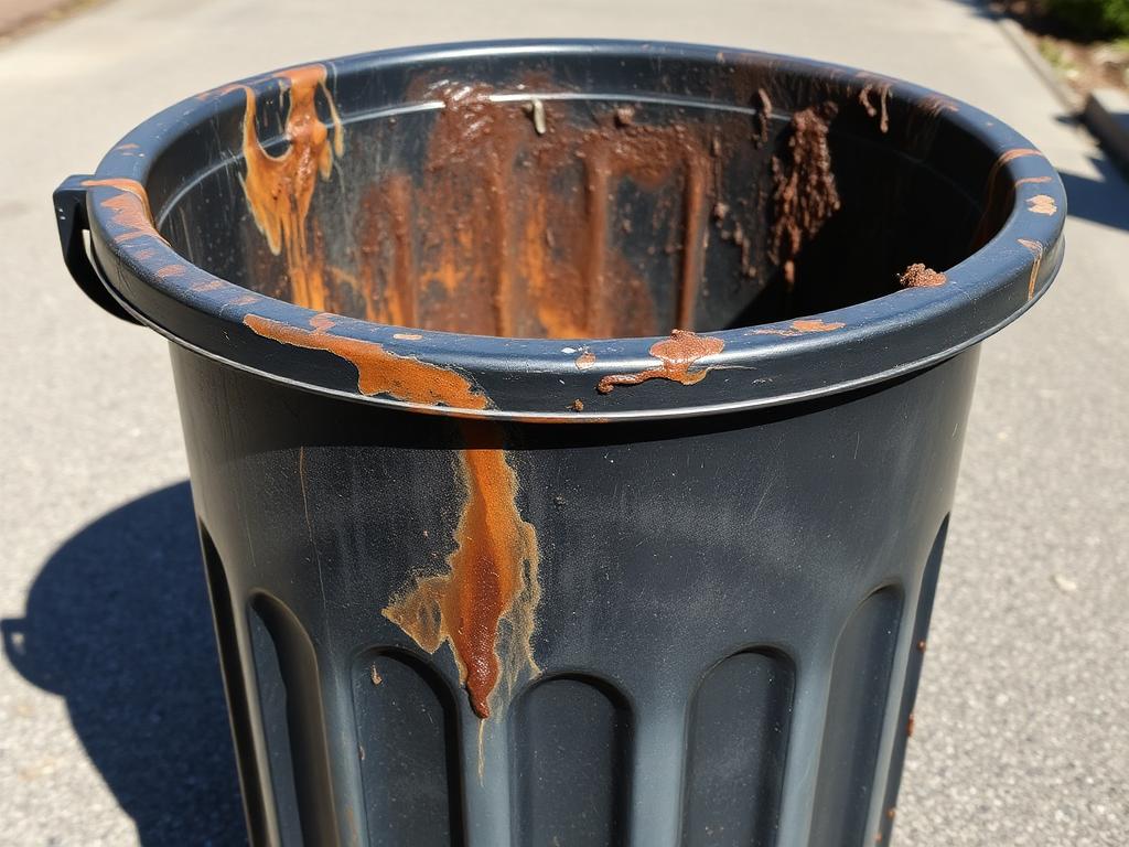 Trash Cans before